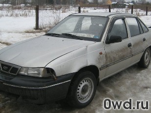 Битый автомобиль Daewoo Nexia