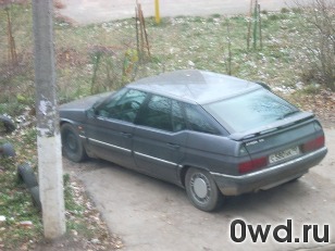 Битый автомобиль Citroen XM